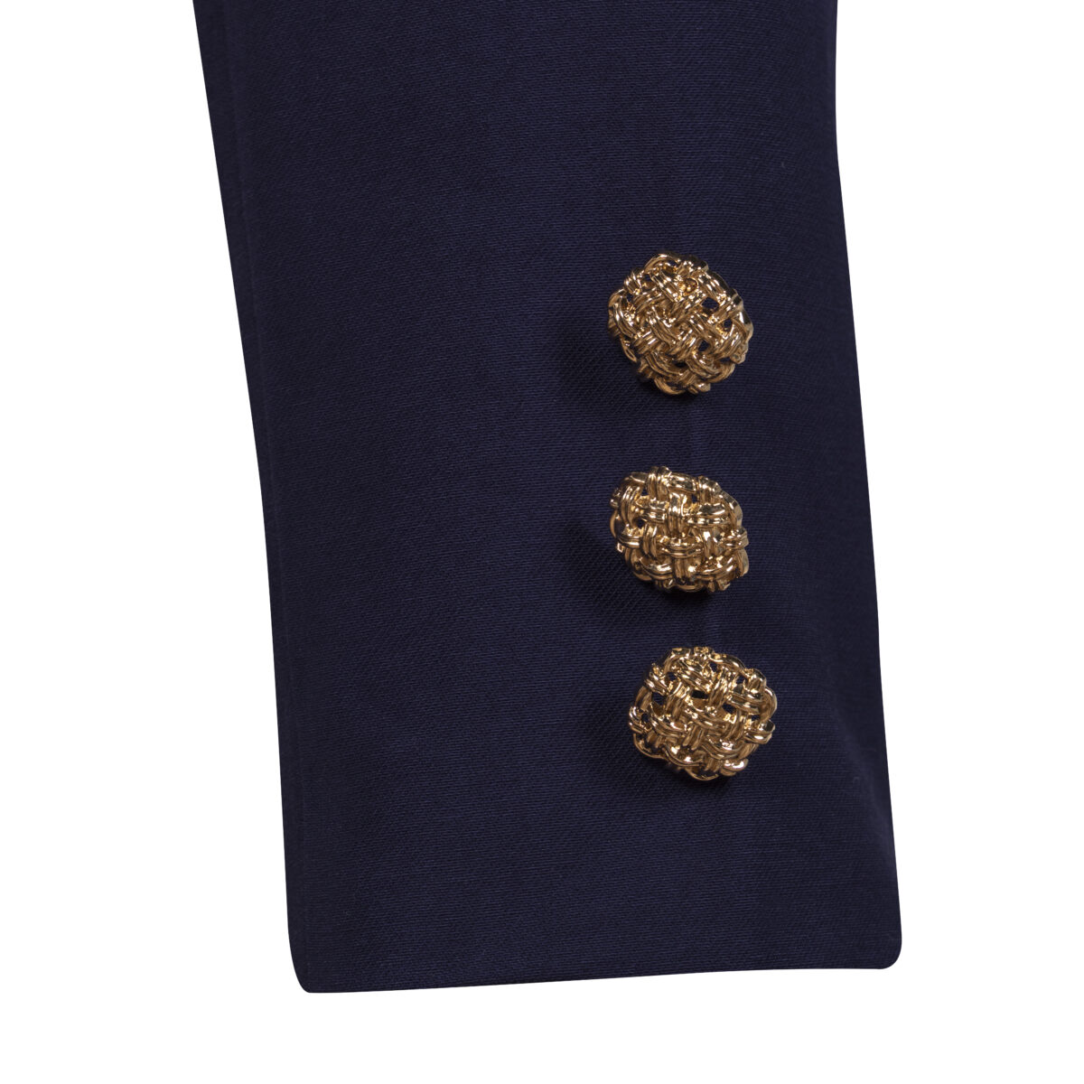 Blazer Curto Alfaiataria Essenziale Azul Marinho