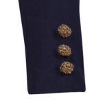 Blazer Curto Alfaiataria Essenziale Azul Marinho