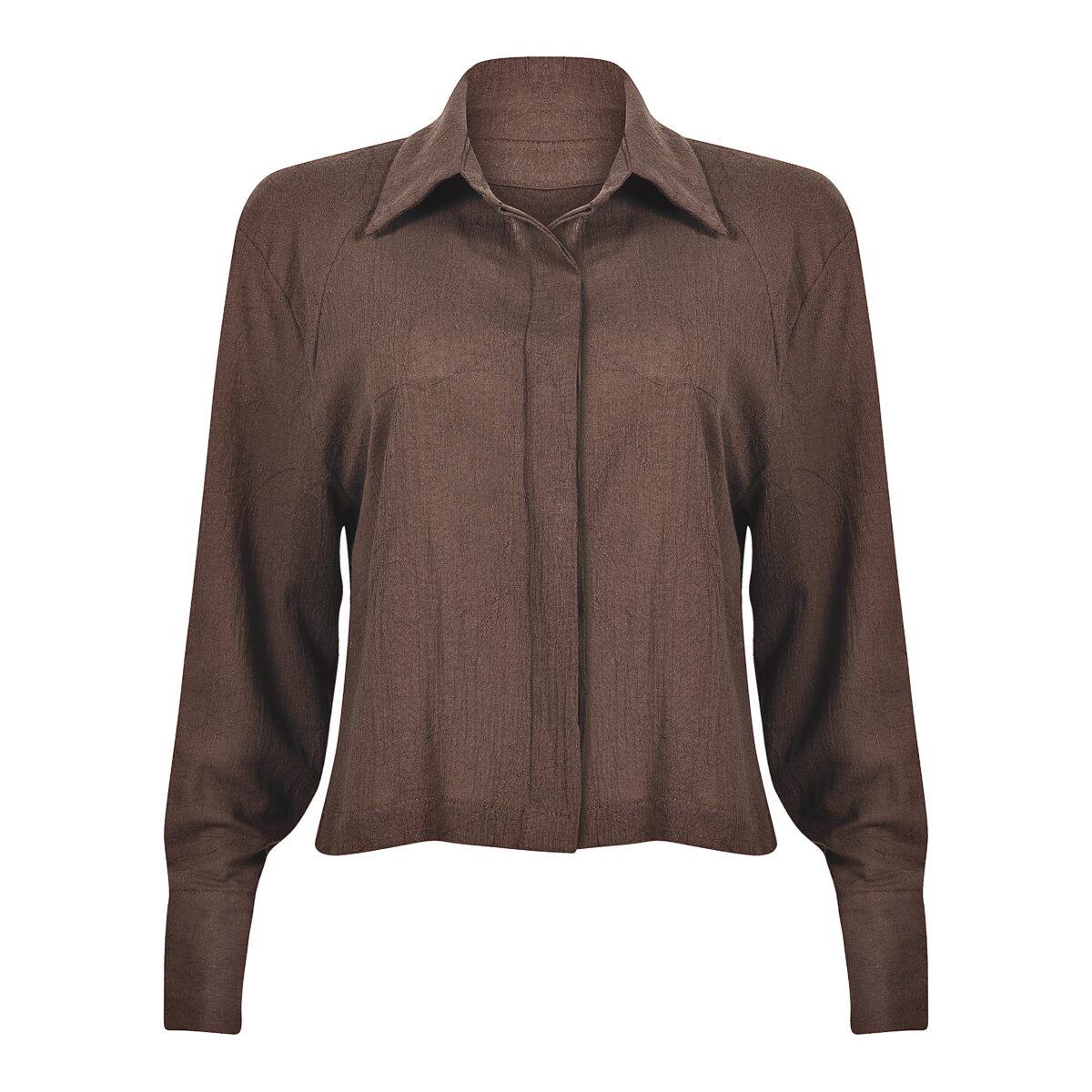 Camisa Cotton Marrom