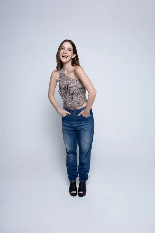 Blusa Selene Assimétrica