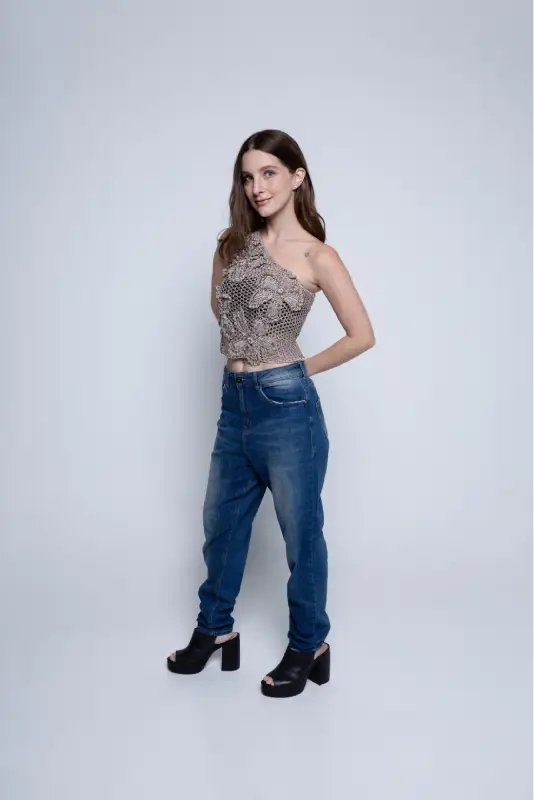 Blusa Selene Assimétrica