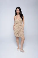 Vestido Aura Dourada
