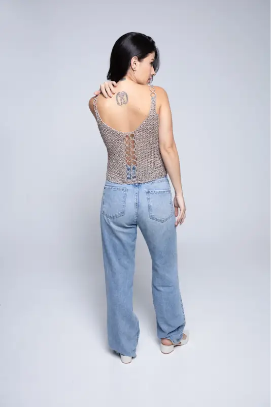 Blusa Artemis Prata