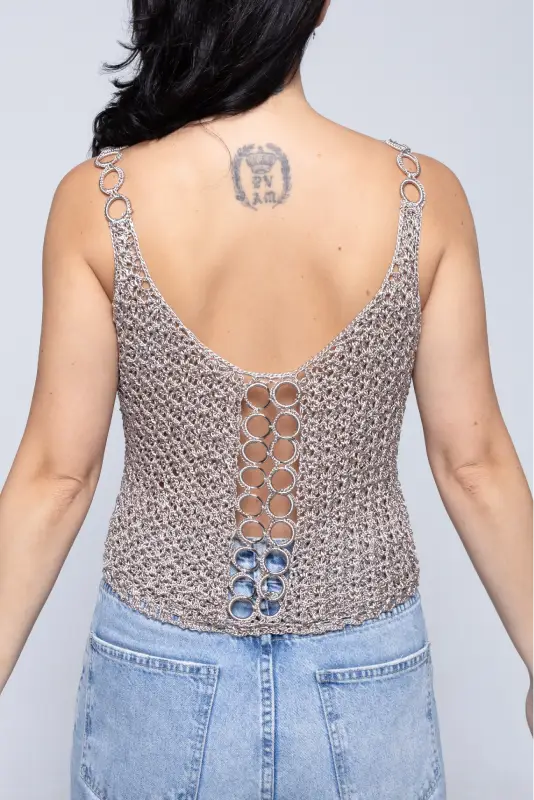 Blusa Artemis Prata