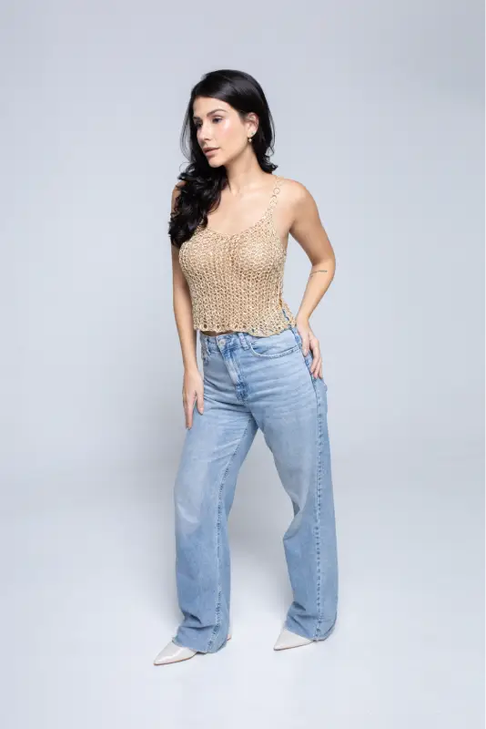 Blusa Athena Dourada