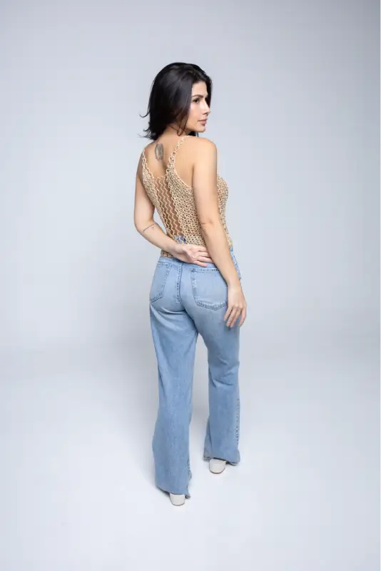 Blusa Athena Dourada