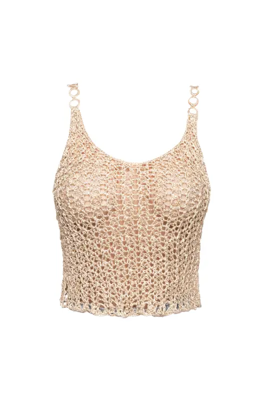 Blusa Athena Dourada