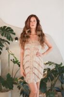 Vestido Aura Dourada